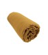 Drap housse en Gaze de coton jaune safran bonnet 30 cm