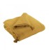 Courtepointe en gaze de coton safran