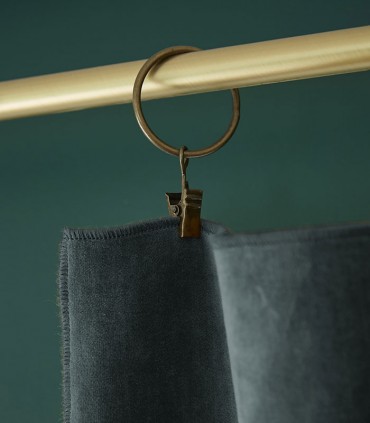 Rideaux en velours de coton