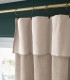 Rideaux en velours de coton