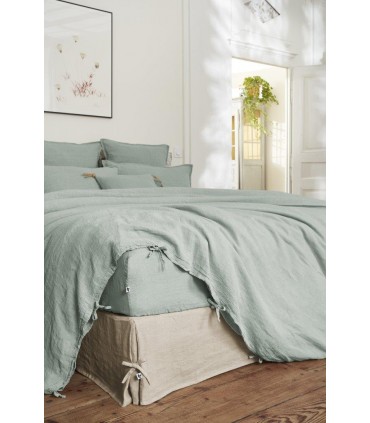 Housse de couette en lin lavé