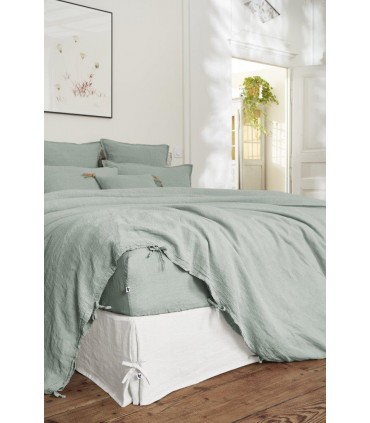 Housse de couette en lin lavé