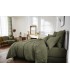 Draps housse en lin lavé