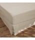 Draps housse en lin lavé