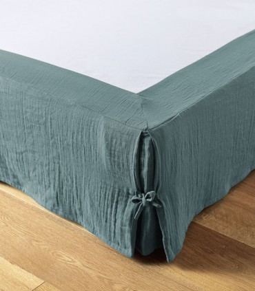 Cache sommier en Gaze de coton