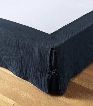 Cache sommier en Gaze de coton