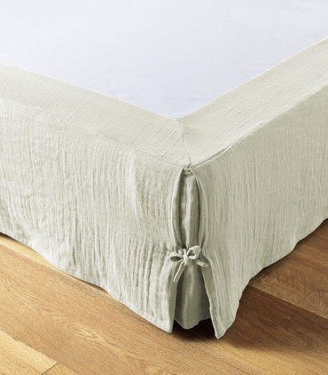 Cache sommier en Gaze de coton