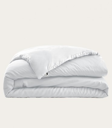 Housse de couette en satin