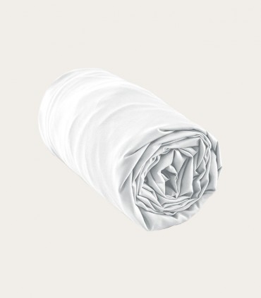 Draps housse en satin