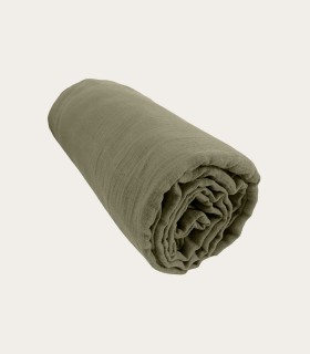 Drap housse grand bonnet 30 cm - Gaze de coton - MyLittleBed