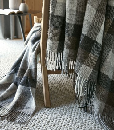 Plaid en 100% laine Marcel