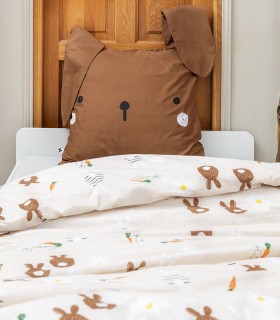 Parure de lit enfant Pompon - Coton - MylittleBed