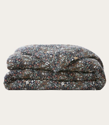 Housse de couette imprimée en gaze de coton