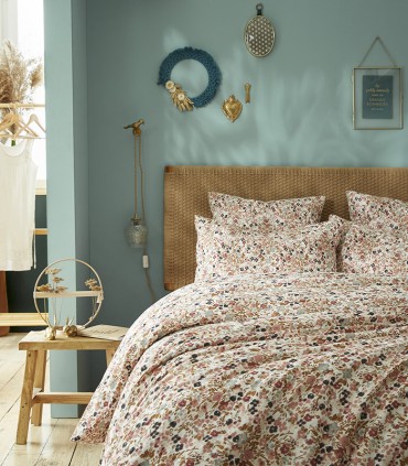 Housse de couette imprimée en gaze de coton