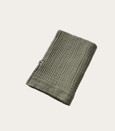 Linge de bain en gaze de coton