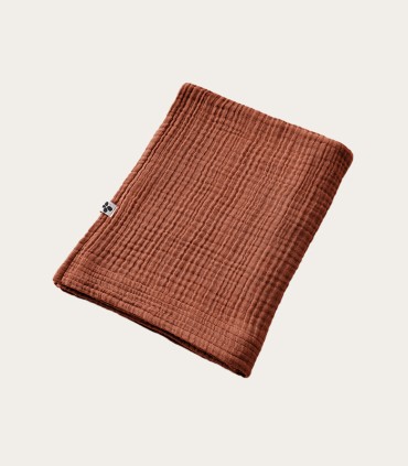 Linge de bain en gaze de coton