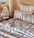 Housse de couette imprimé flanelle