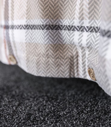 Housse de couette imprimé flanelle