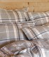 Housse de couette imprimé flanelle