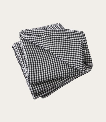 Courtepointe en gaze de coton imprimée vickie