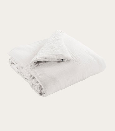 Courtepointe en gaze de coton - Bout de lit - Mylittlebed