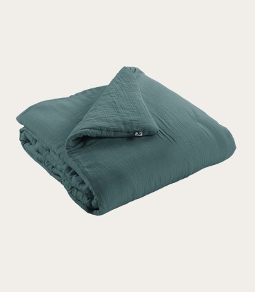 Courtepointe en gaze de coton