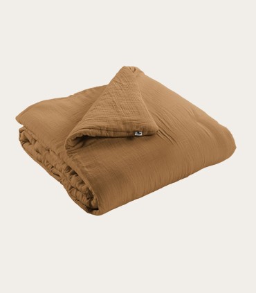 Courtepointe en gaze de coton