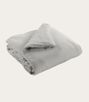 Courtepointe en gaze de coton