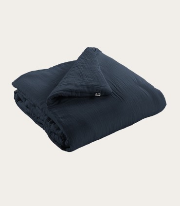 Courtepointe en gaze de coton