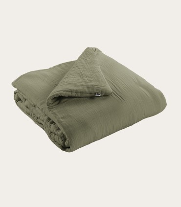 Courtepointe en gaze de coton