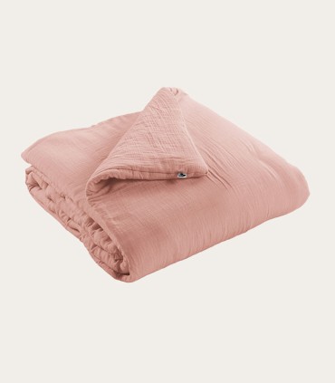 Courtepointe en gaze de coton