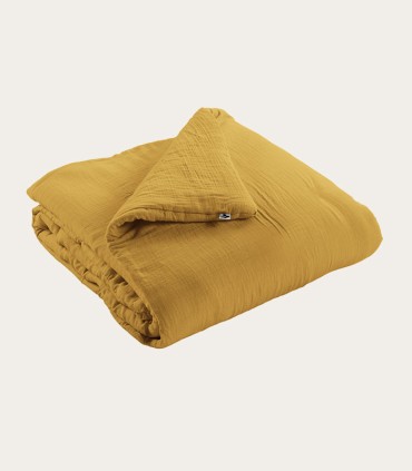 Courtepointe en gaze de coton