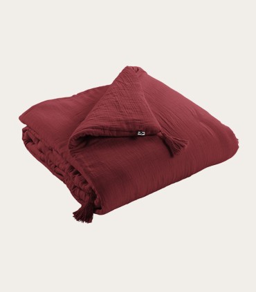 Edredon en gaze de coton