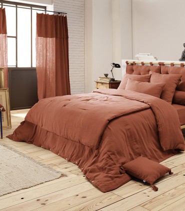 Edredon en gaze de coton