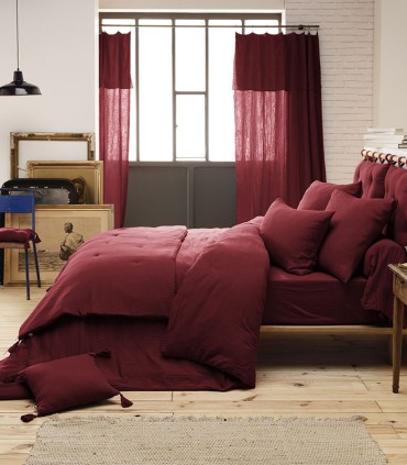 Courtepointe en gaze de coton