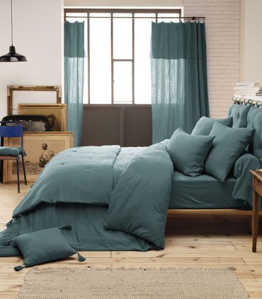 Courtepointe en gaze de coton