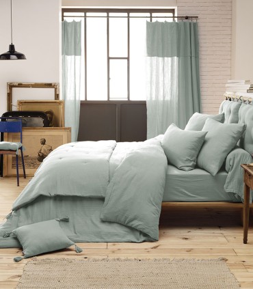 Courtepointe en gaze de coton