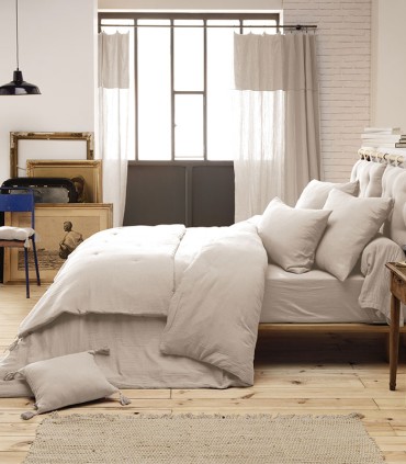 Courtepointe en gaze de coton