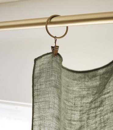 Rideaux en lin lavé