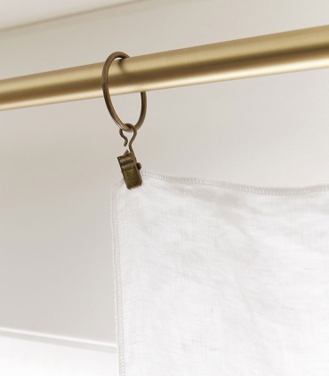 Rideaux en lin lavé