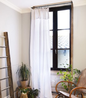 Rideaux en gaze de coton