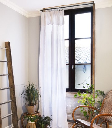 Rideaux en gaze de coton