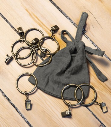 Rideaux en gaze de coton