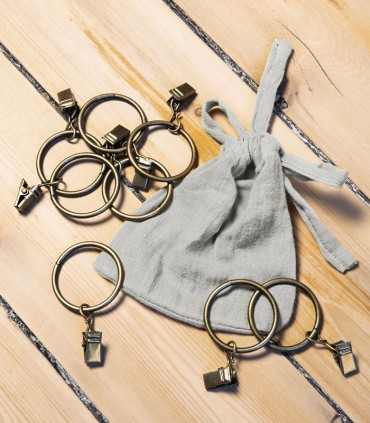 Rideaux en gaze de coton