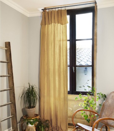 Rideaux en gaze de coton