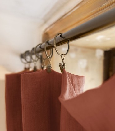 Rideaux en gaze de coton