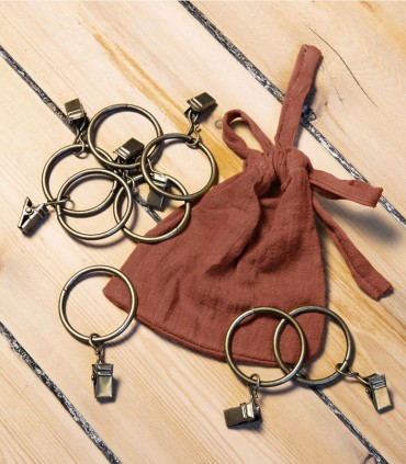 Rideaux en gaze de coton