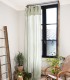 Rideaux en gaze de coton