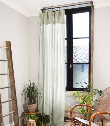 Rideaux en gaze de coton