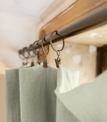 Rideaux en gaze de coton